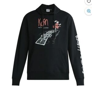 KORN Vintage follow the leader graphic hoodie large